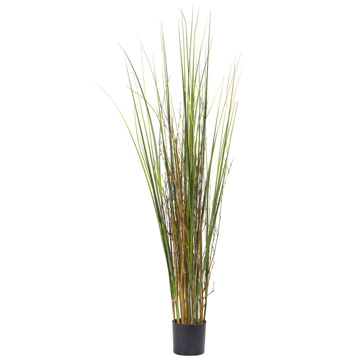 Hivvago 4' Grass & Bamboo Plant