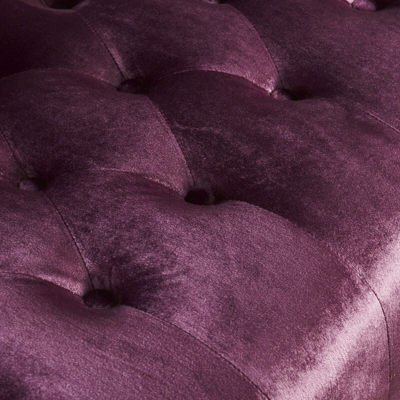 Merax Modern Velvet Loveseat Sofa