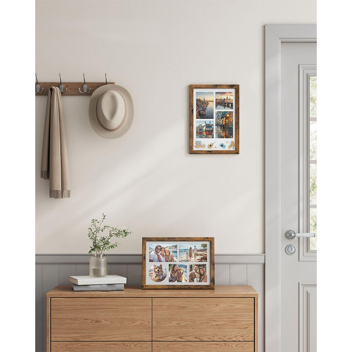 Set of 2 A4 Picture Frames: Elegant Displays for Your Favorite Photos and Art