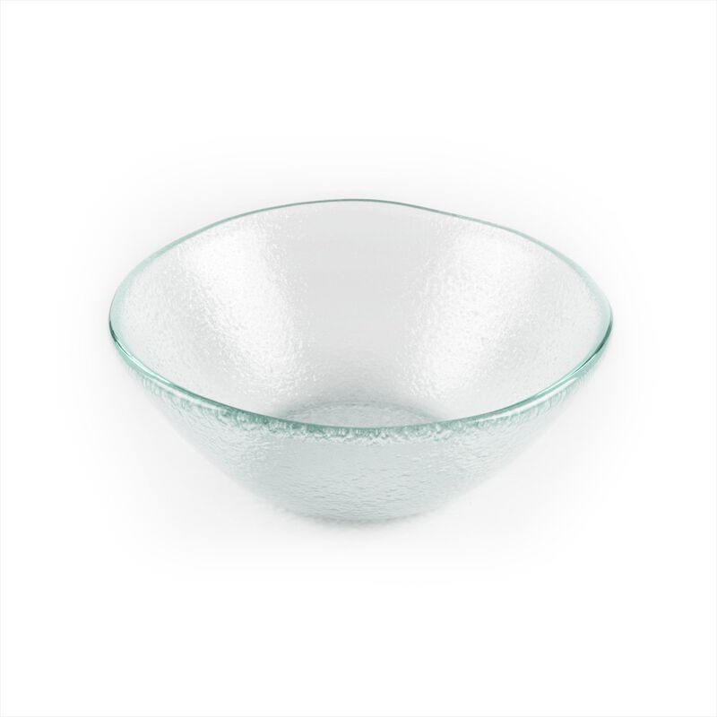 Glass Dinnerware dia.7.5" h:2.75" 20 oz. Round Clear Glass Bowl