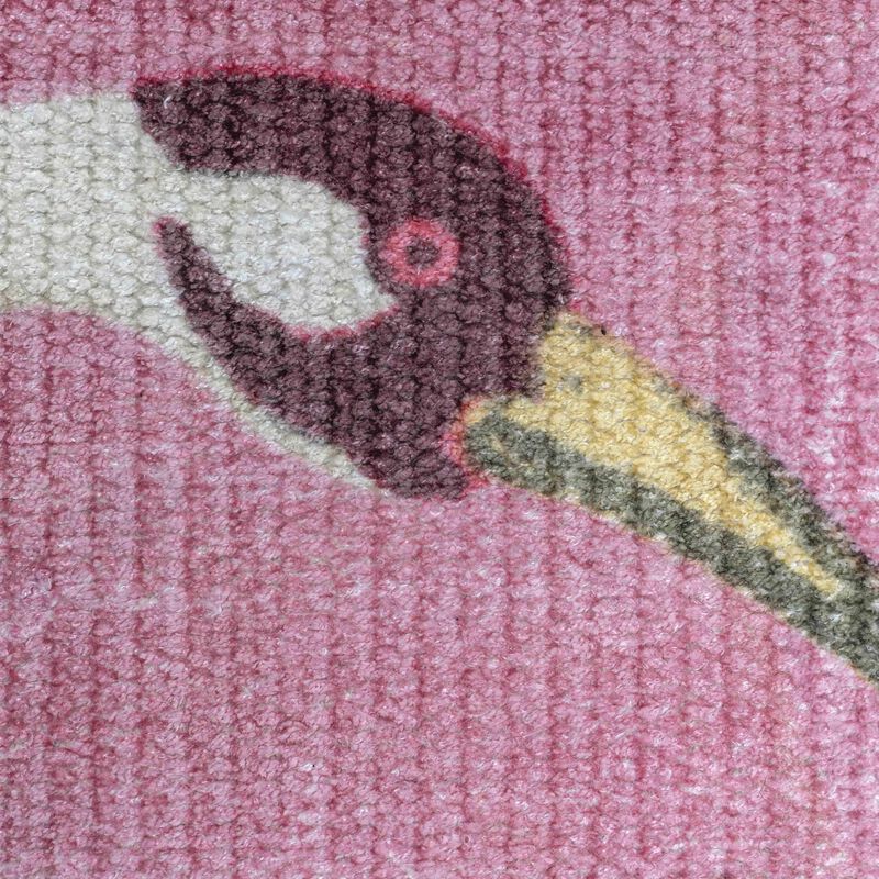 Flamingo Pink Area Rug