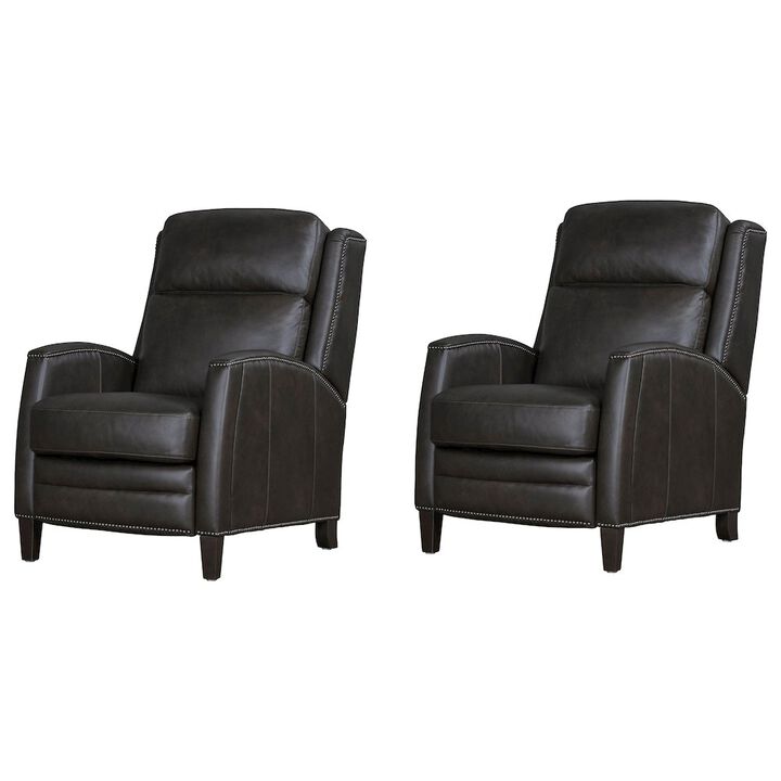 Parker Living Vermont - Slate Noire Manual Recliner Two Pack