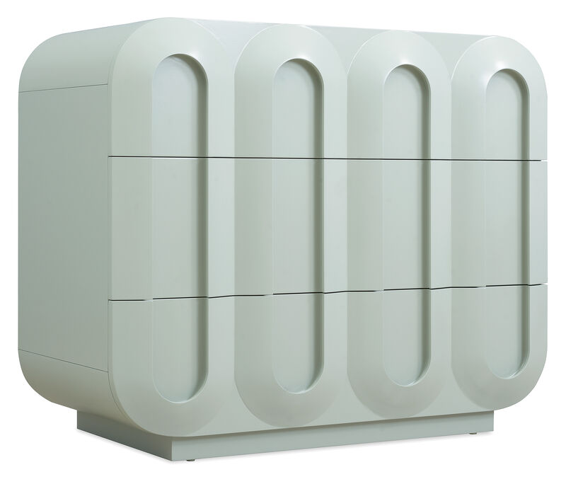 Groove Three-Drawer Chest