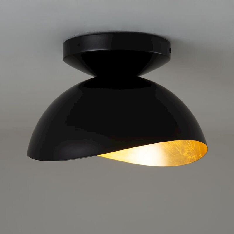 NOVA OF CALIFORNIA Luna Bella Flush Mount Ceiling Light - Matte Black
