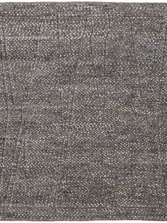 Dering T6042 Charcoal 10' x 14' Rug By Thom Filcia