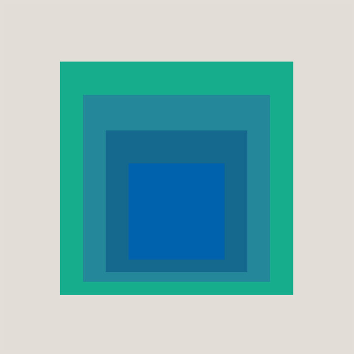 Square Series Blue