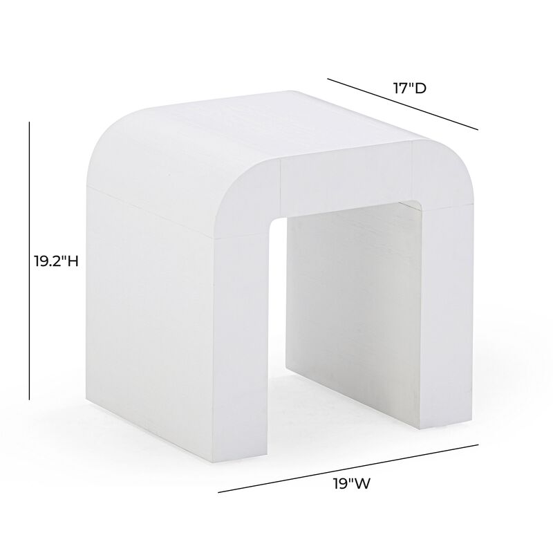 Hump Black Side Table