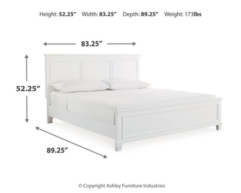 Fortman California King Panel Bed