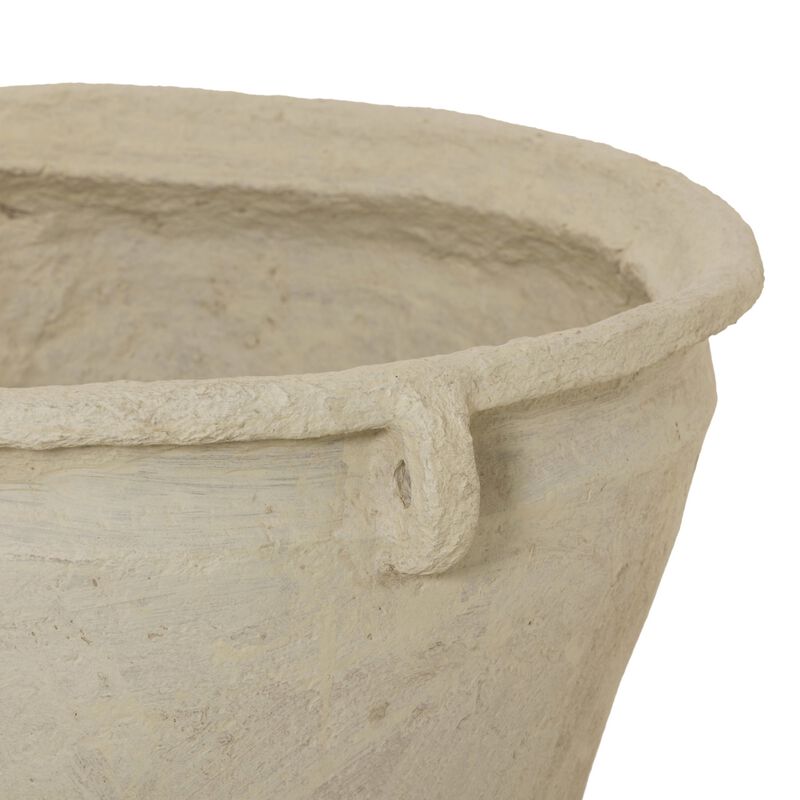 Olivos Tall Paper Mache Vessel