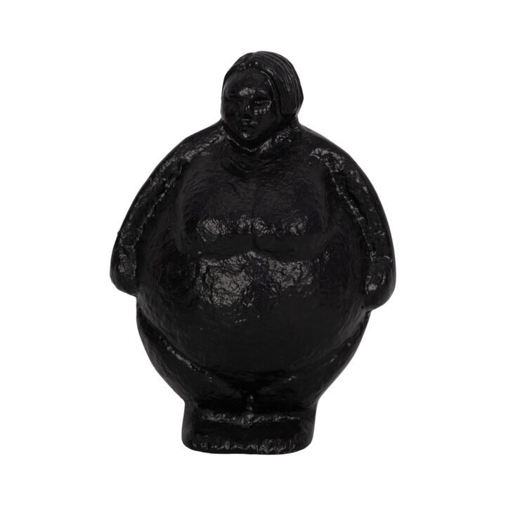 5" Full Figured Woman, Black