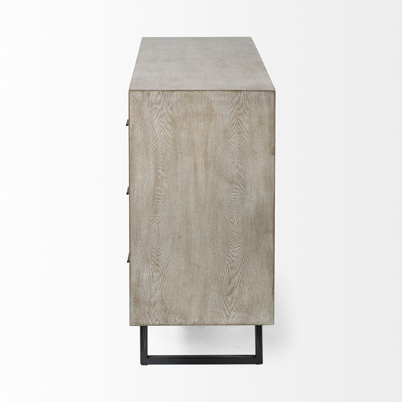 Giselle Light Brown Sideboard