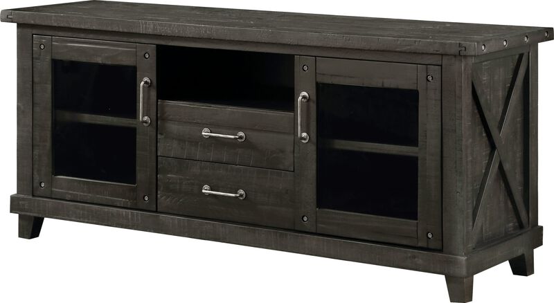 Yosemite Solid Wood Two Drawer Media Console