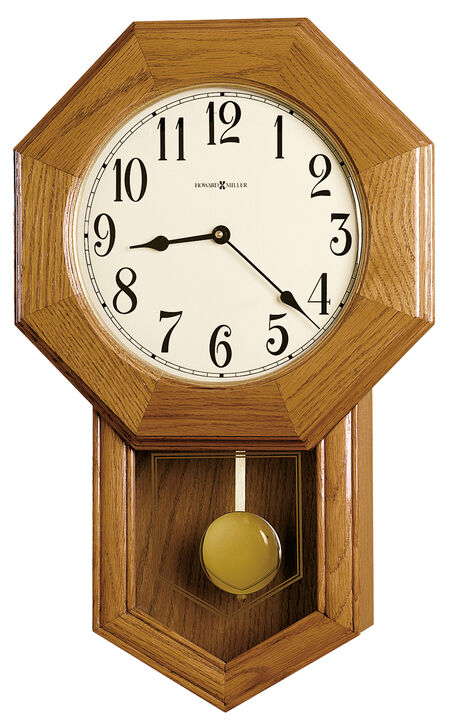 Howard Miller 625242 Howard Miller Elliott Wall Clock 625242 Golden Oak