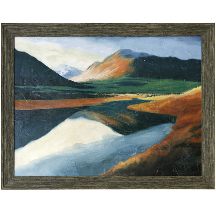 Textured Framed Print