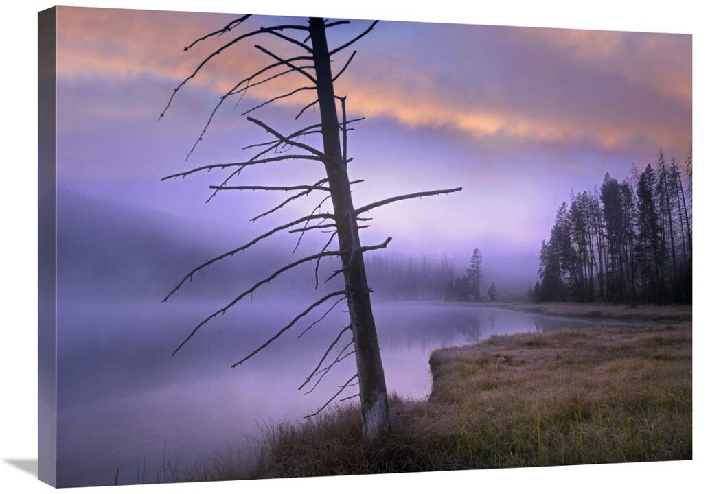 Yellowstone Lake, Yellowstone National Park, Wyoming-Canvas Art-32x24