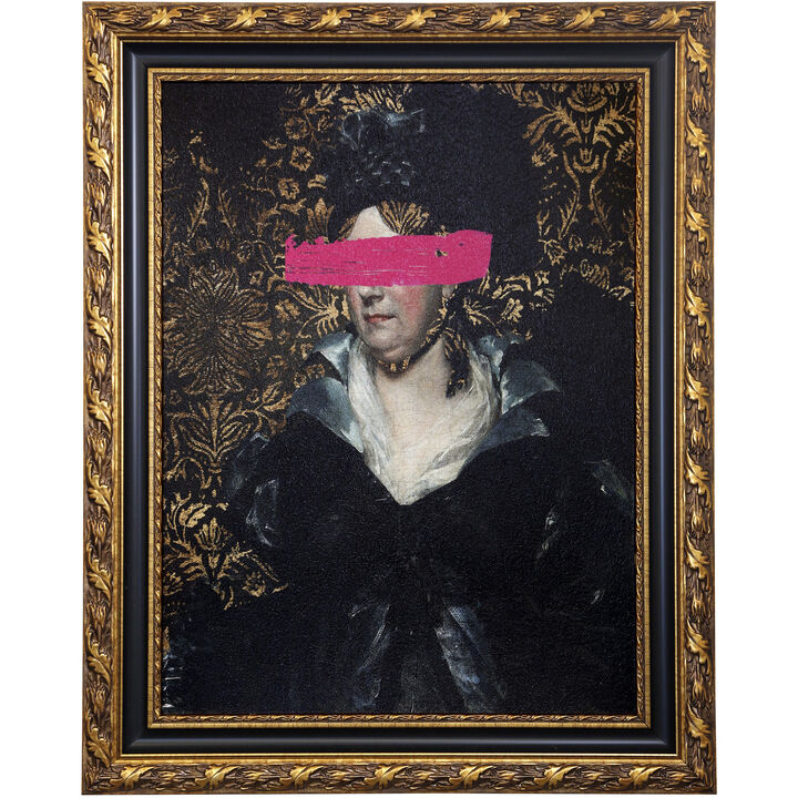Masked Master IV Framed Print