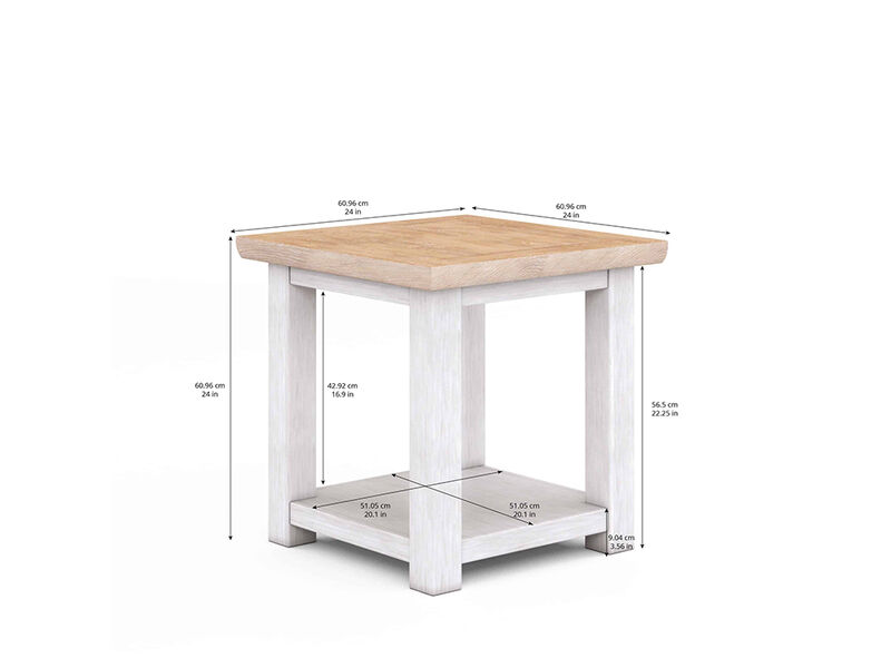 Post End Table