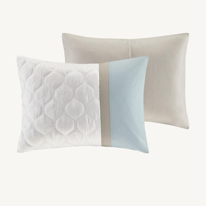 Belen Kox Shawnee Pieced and Printed 8pcs Comforter Set, Belen Kox