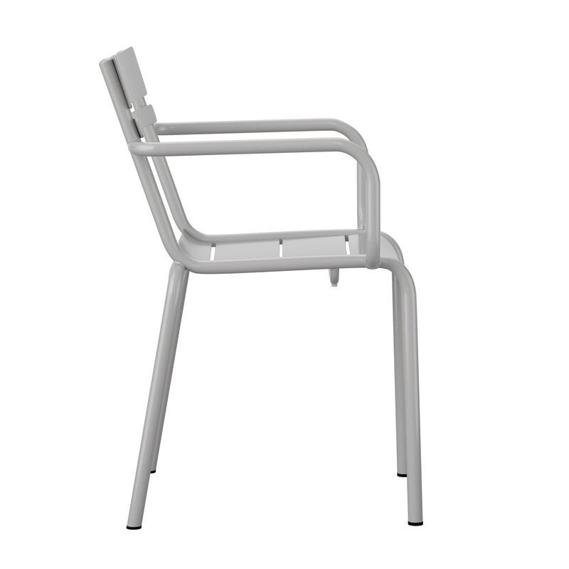 Metal Colorful Restaurant Chairs