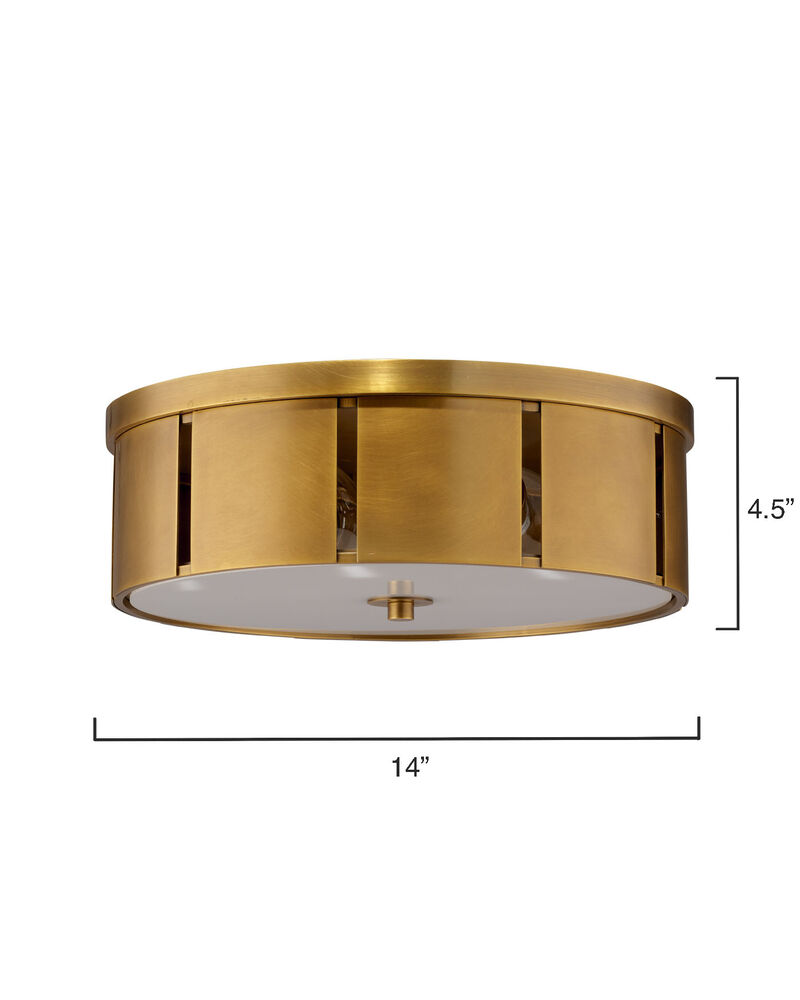 Orbit Metal Flush Mount Ceiling Light