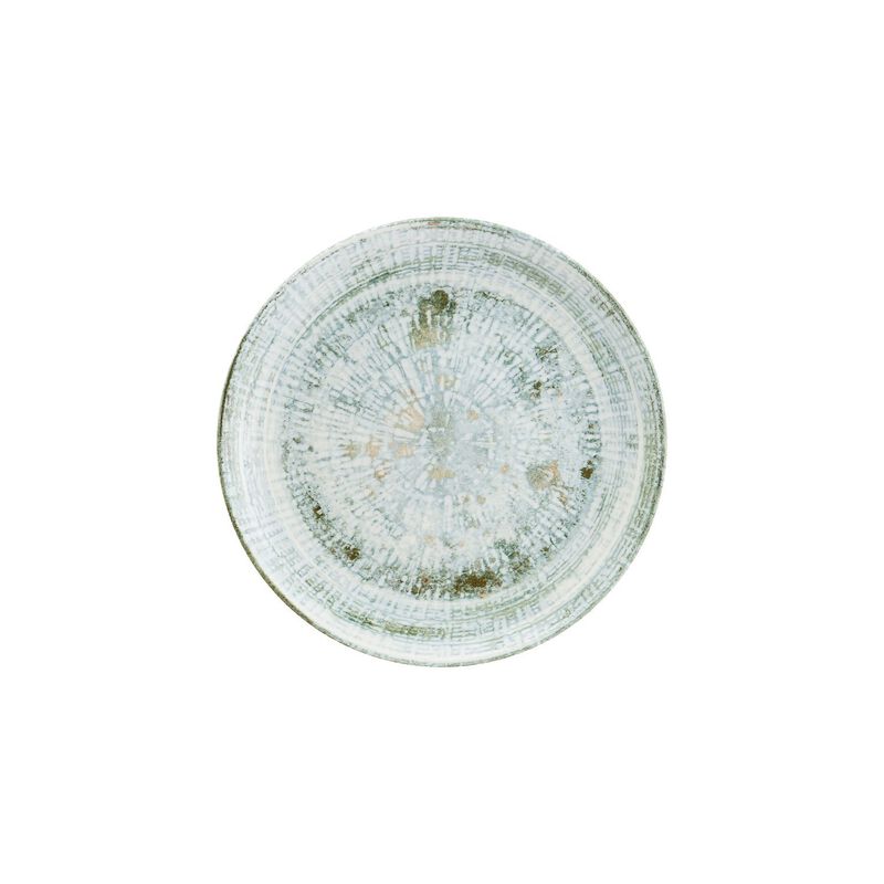 Odette dia.10.5" Round Decorated Porcelain Plate (Set of 4)