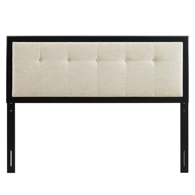 Modway - Draper Tufted Queen Fabric and Wood Headboard
