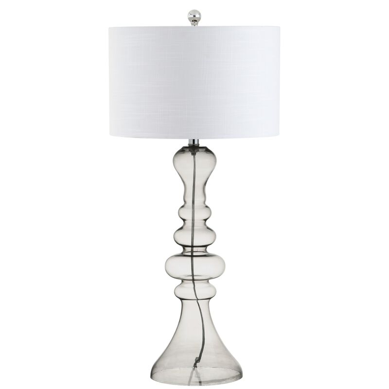 Madeline Curved Glass LED Table Lamp