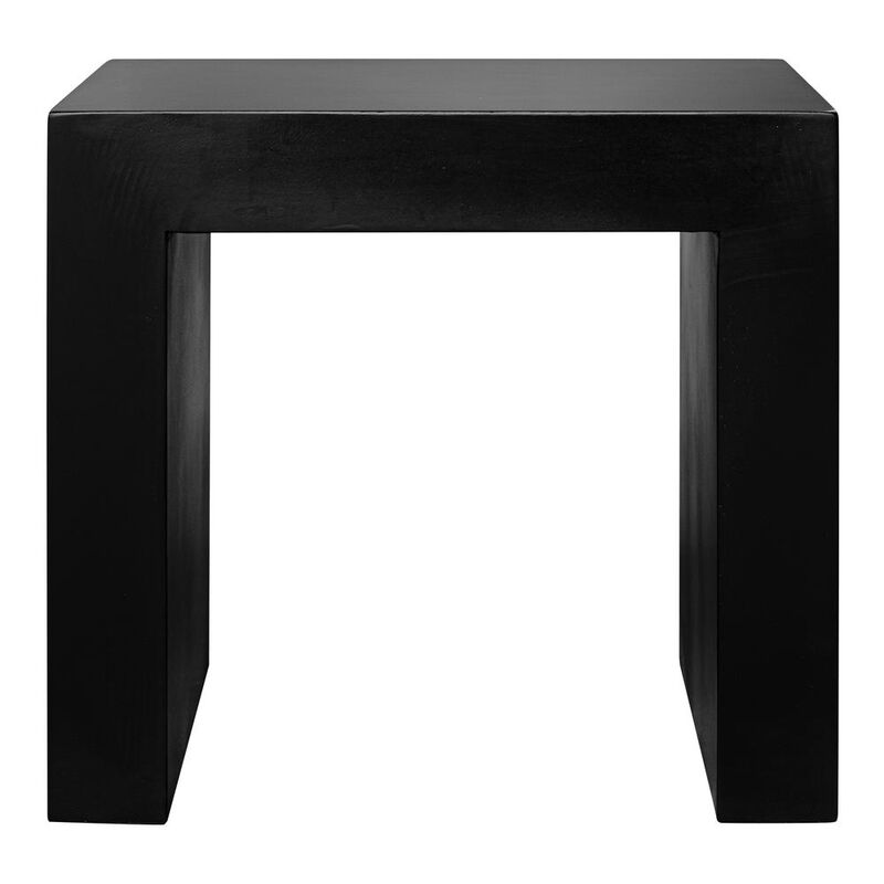Moe’s Lazarus Outdoor Stool Black