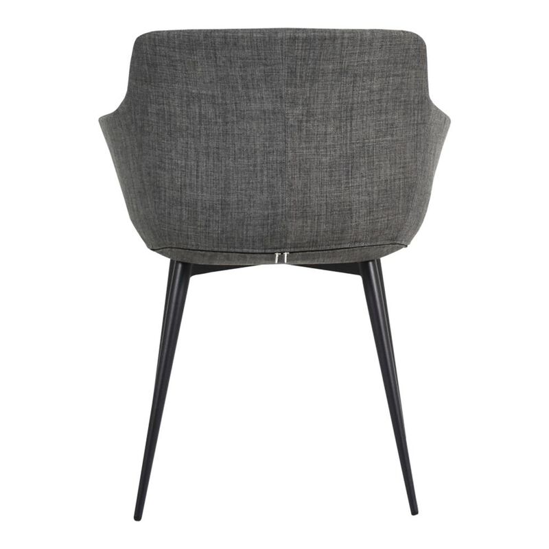 Ronda Modern Armchair Duo - Dark Grey, Belen Kox