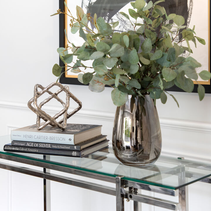 Metal 8" Square Orbs