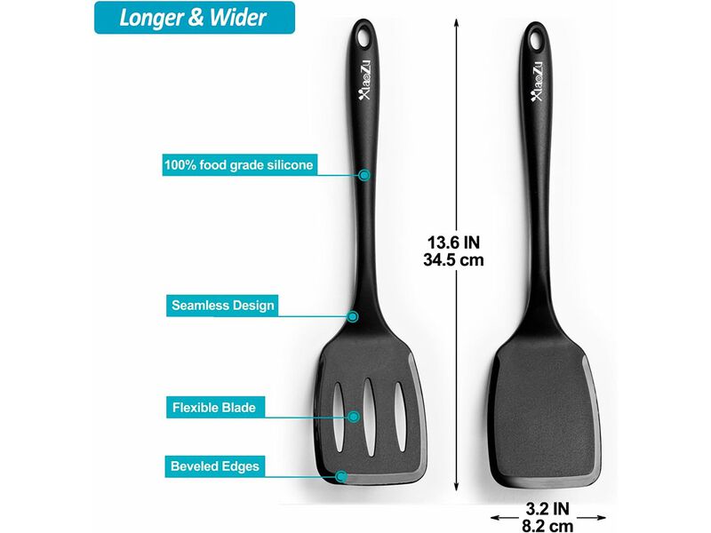 XiaoZu 600˚F Heat Resistant Silicone Spatula Set