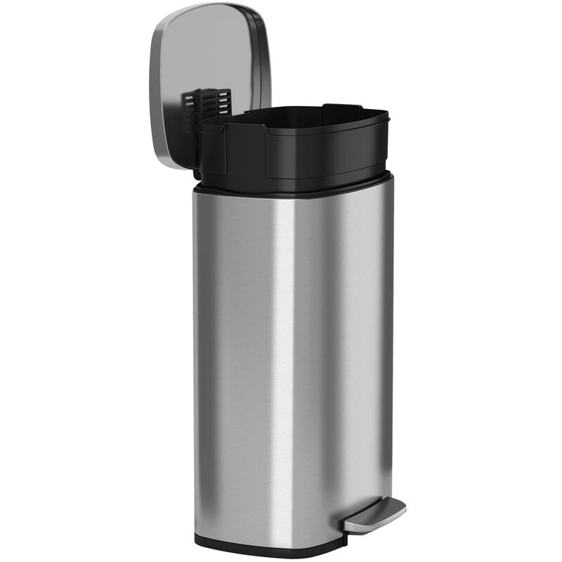 iTouchless 8 Gallon / 30 Liter SoftStep Step Pedal Trash Can