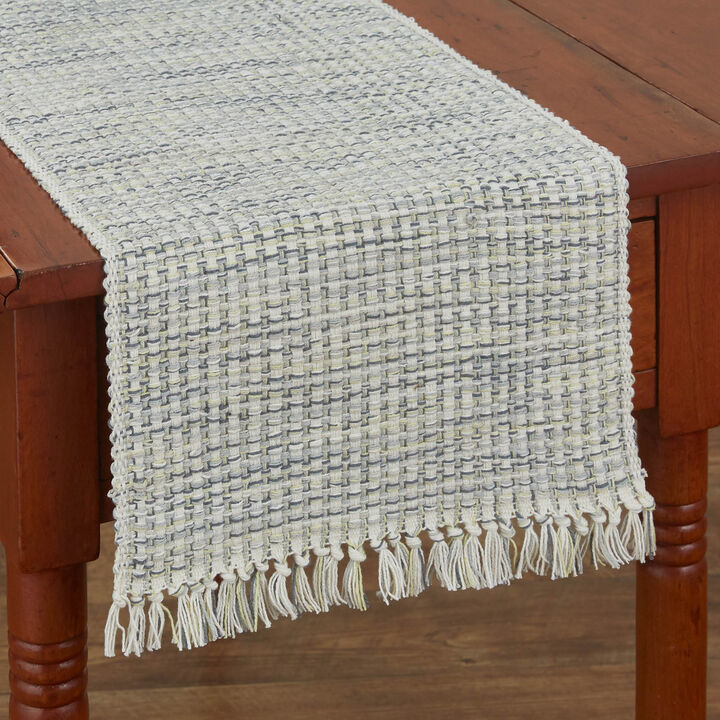 Park Designs Rain Basketweave Table Runner 54"L