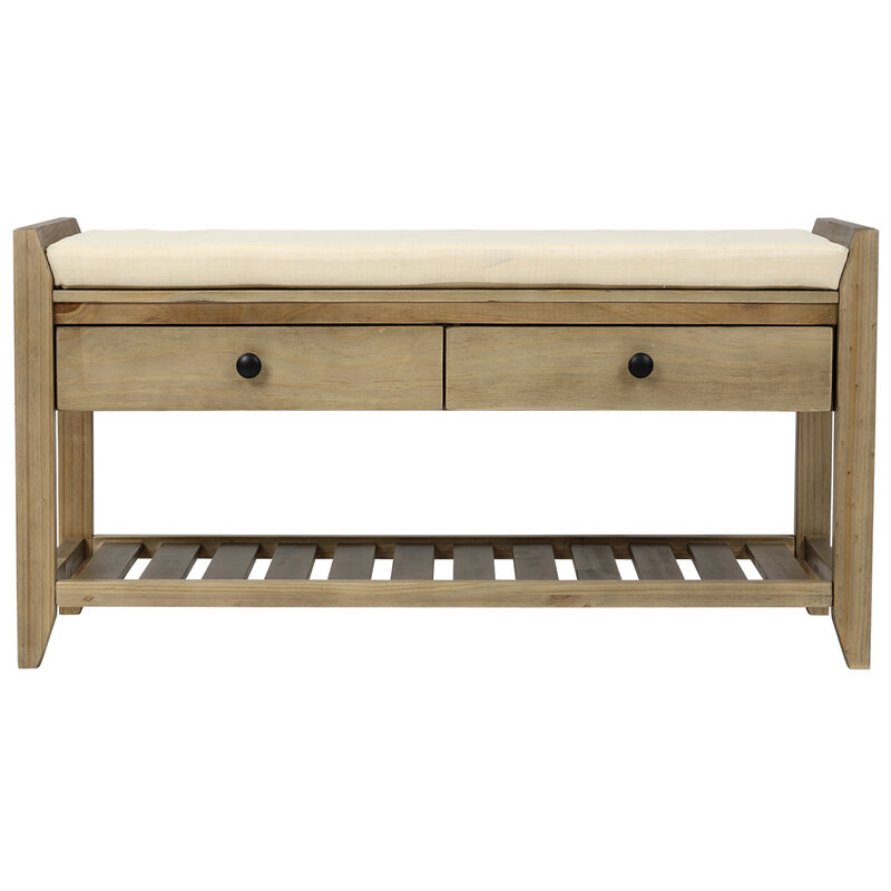 Merax Multipurpose Entryway Storage Bench