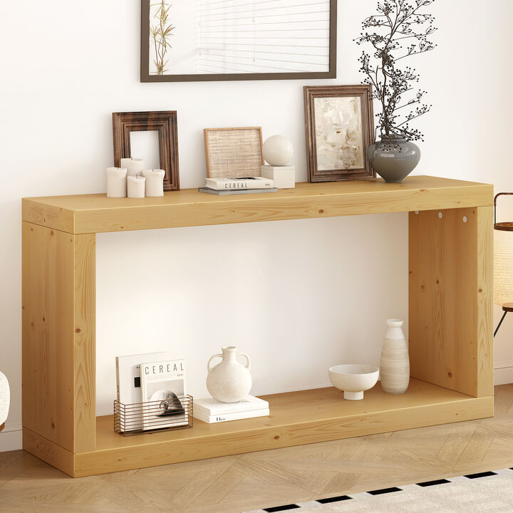 Merax Modern Minimalist Entrance Console Table