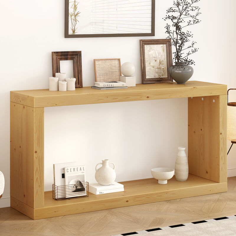 Merax Modern Minimalist Entrance Console Table