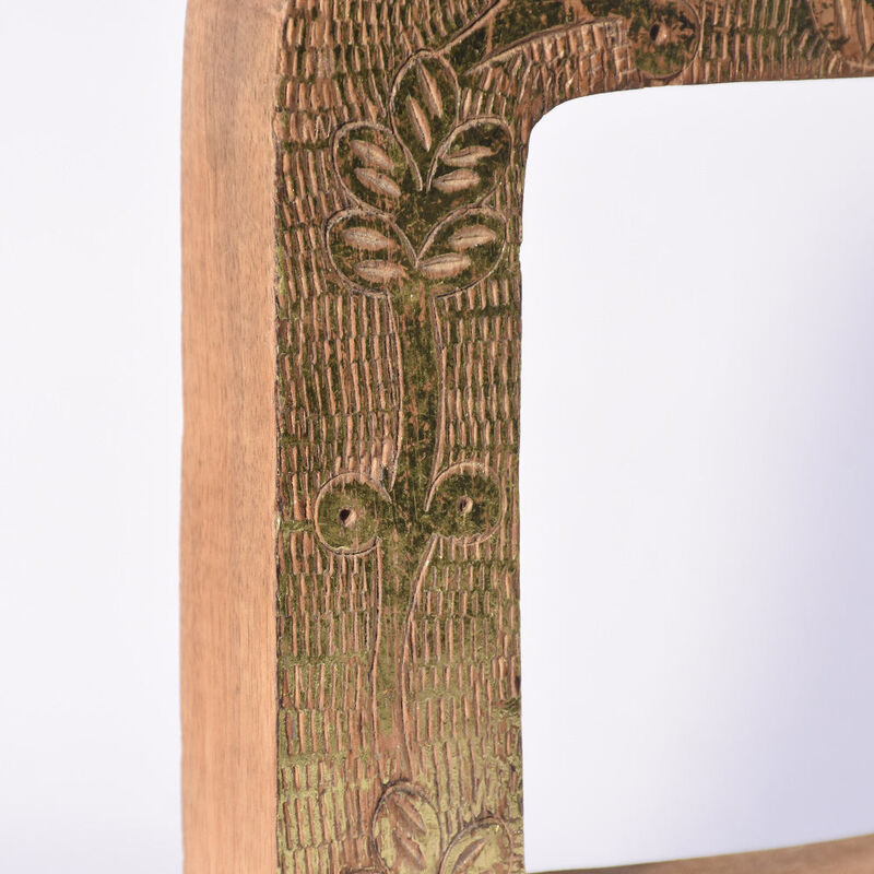 Vintage Natural Gold Handmade Eco-Friendly "C" Alphabet Letter Block For Wall Mount & Table Top Décor