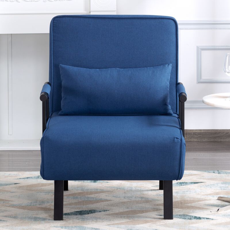 26 in. Polyester Single Size Sofa Bed
