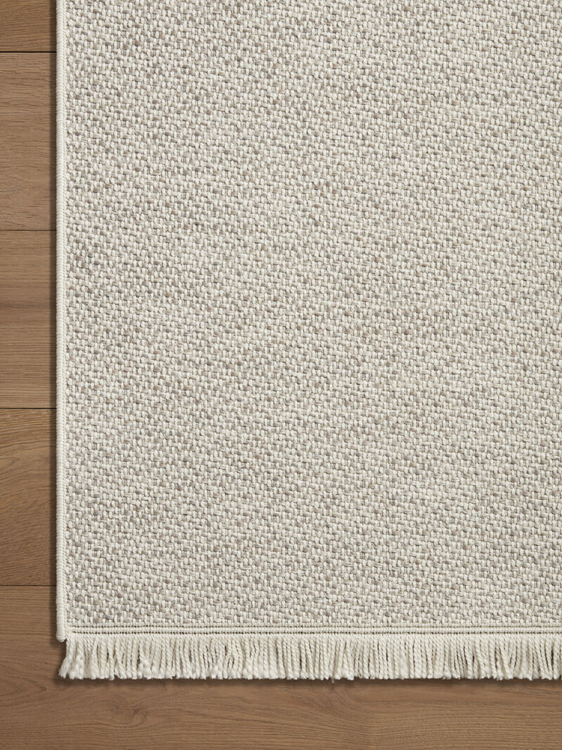 Malibu MAB-01 Ivory / Dove 3''9" x 5''9" Rug by Amber Lewis