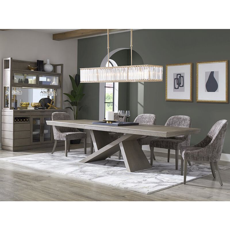 Parker House Furniture Parker House Pure Modern Dining Upholstered Armless Side Chair