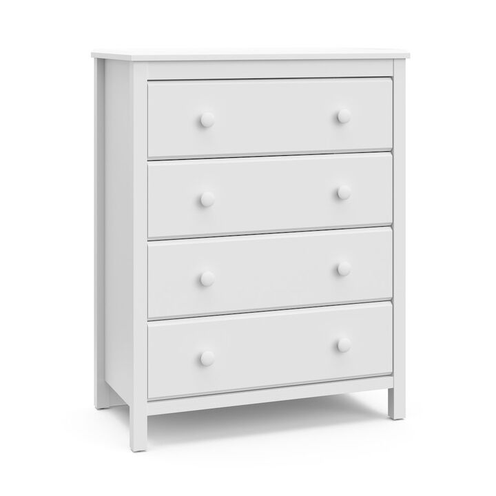 Storkcraft Alpine 4 Drawer Chest (White)
