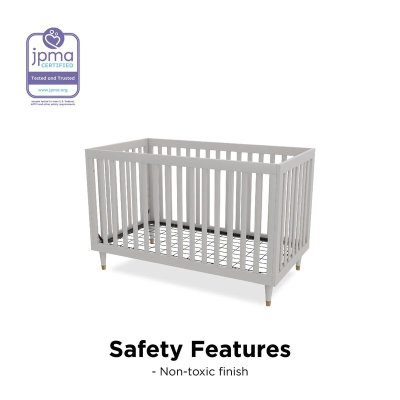 Little Seeds Rowan Valley Flint 3 in 1 Crib