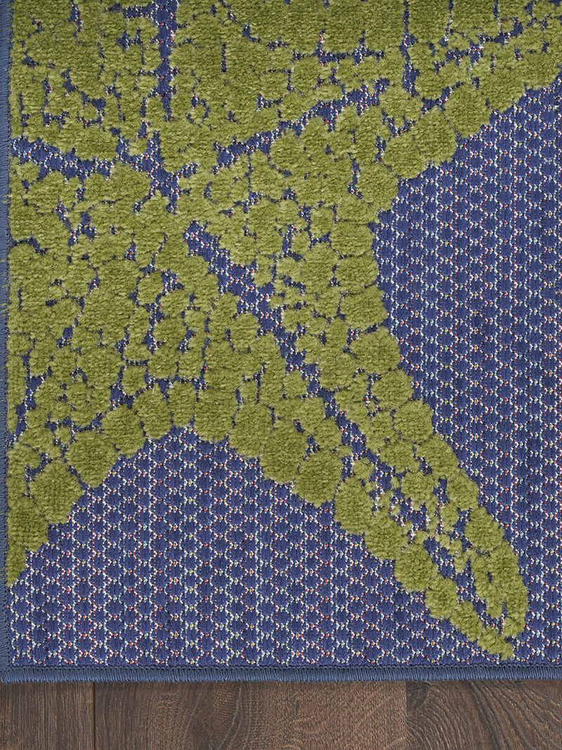 Aloha ALH28 Blue/Multicolor 9' x 12' Rug