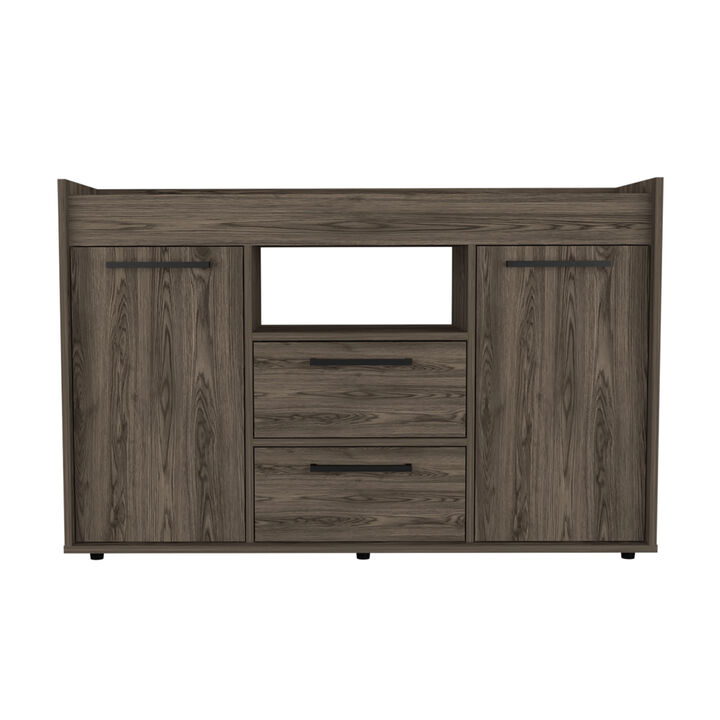 Capella 2-Drawer Sideboard Dark Walnut