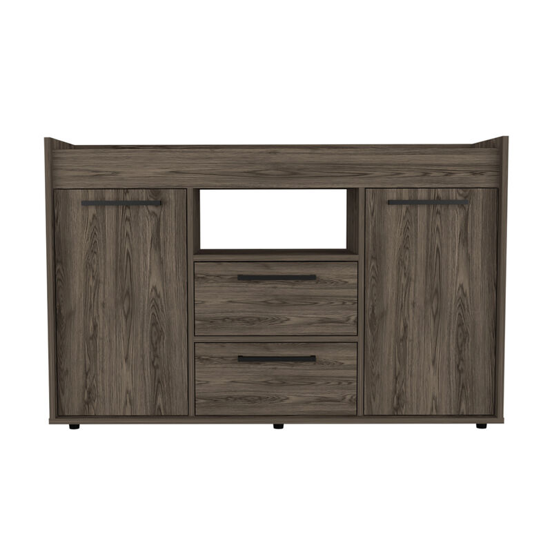 Capella 2-Drawer Sideboard Dark Walnut