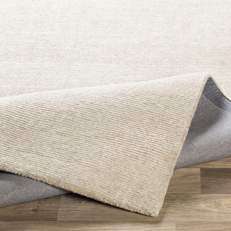 Bari BAR-2304 9' x 12' White Rug