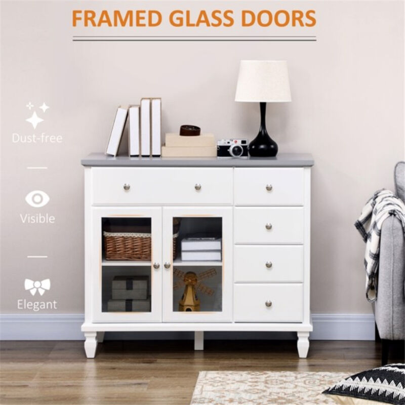Multi-Purpose Sideboard Cabinet with Ample Storage for Kitchen Organization