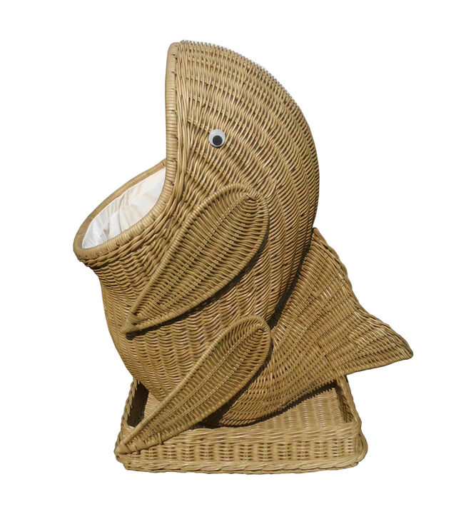 Dolphin Rattan Hamper