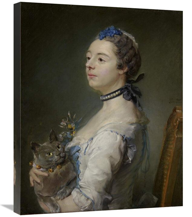 Magdaleine Pinceloup de la Grange, ne de Parseval-Canvas Art-22x28
