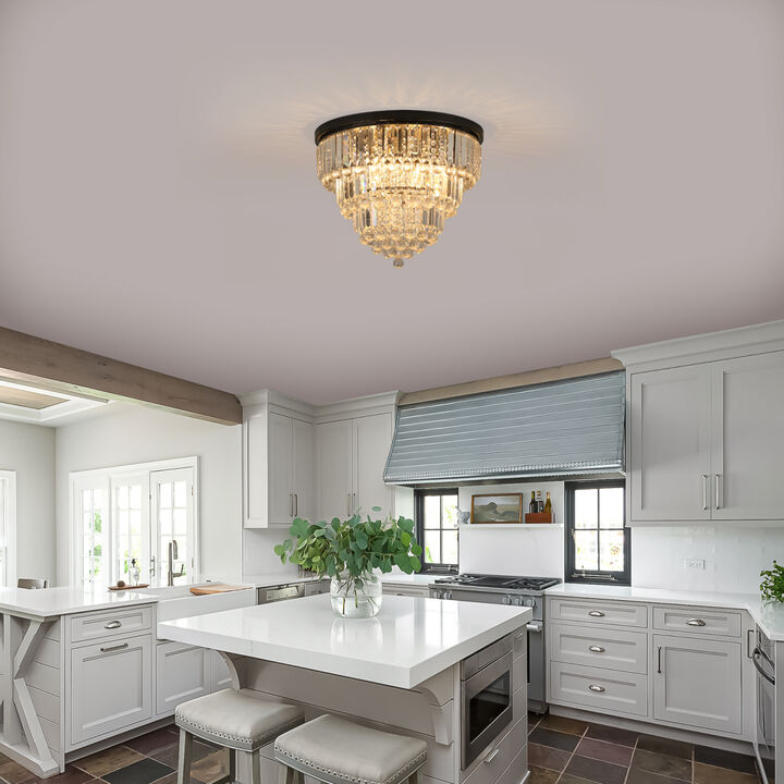 Modern Black Crystal Chandeliers for Every Room